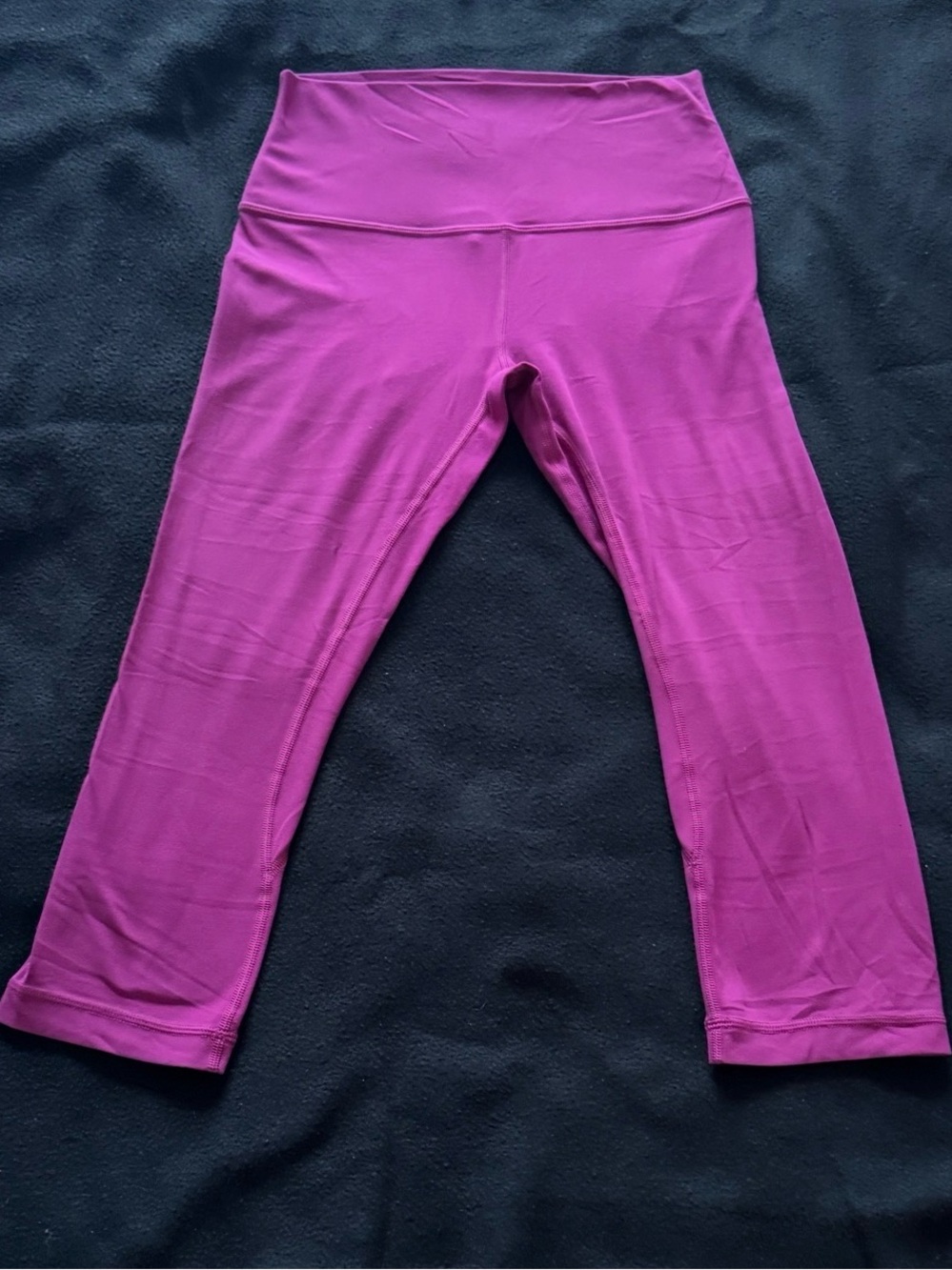 lululemon athletica High-Waist Magenta/Purple Capri Leggings